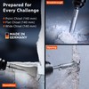 Presch SDS-Plus Chisel Set 3pcs. | Flat Chisel, Wide Chisel,