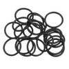 sourcing map O-Rings Gasket Rubber 31 mm Outer Diameter 24.8