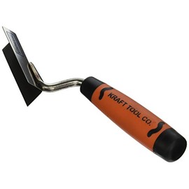 Kraft Tool PL591PF Stainless Steel 90-Degree Outside Corner Trowel with ProForm Handle, 3-1/8 x 3/4-Inch