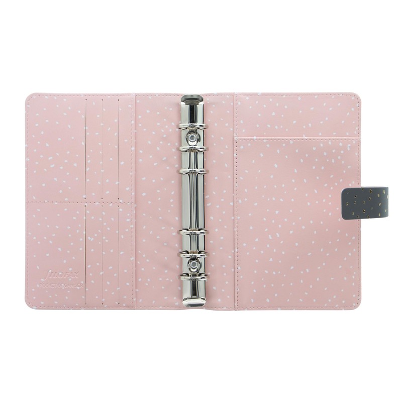 Filofax Personal Confetti organiser - charcoal