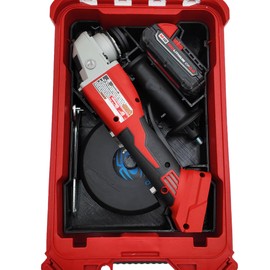 M18 Cut-Off Grinder Packout Organizer for Milwaukee Compact Organizer - Tool, Blade, and Battery Liner for Enhanced Protection Model 2686-20