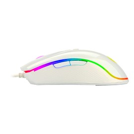 Redragon M711 Cobra White Mouse Gamer con 16,8 Millones de Colores RGB