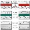 OCM 1 Triangular Architect Scale Ruler (Professional Grade Solid Aluminum)