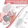 GEENOA New Foot Brush with Long Handle, 3-in-1 Foot Scrubber