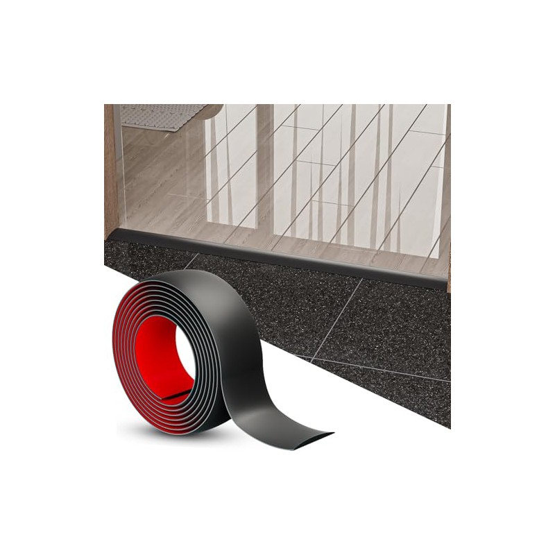 Floor Transition Strip - Self Adhesive Vinyl Flooring Trim for