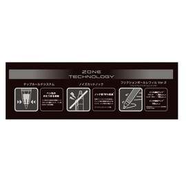 Pilot PILOT LFBKZ-50F-NTC FriXion Ball Knock Zone 0.7mm Neutral Clear