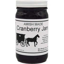 Amish Jam Cranberry - "8 Oz. Jar - Qty 3"