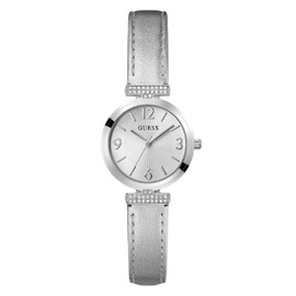 GUESS Quartz Watch Silver One Size, Strap.