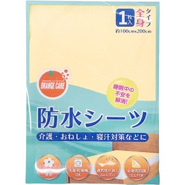 Orange Care Products Easy Waterproof Sheet, Full Body, Elastic Corners, 1 Piece