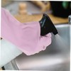 STOBAZA 4 Pairs Reusable Latex Cleaning Gloves Pink Orange and