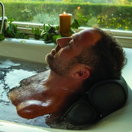 Yogibo H2O Bath Spa Pillows Pad for Tub Luxury Comfortable Supportive  Blue