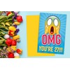 Funny 27th Birthday Card for Friend, OMG You're 27 Screaming