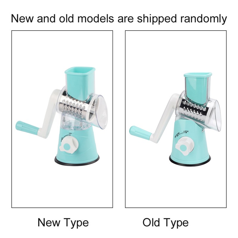 Multifunctional Rotatable Manual Roller Cutter Manual Vegetable Cutter Potato Kitchen