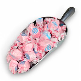 Premium Cotton Candy Saltwater Taffy Chewy Candy Bulk 1 Lb Bag 60+ Pieces Individually Wrapped, Nut & Gluten Free Treats (16-Oz)