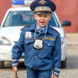 VOSSOT Handcuffs Police Real Steel Set, Handcuffs Children's Police Set Children Police Accessories Children Police Handcuffs, Children's Handcuffs Police Children for Cosplay Police Costume Children