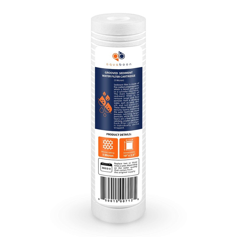 Aquaboon Whole House Water filter Cartridge Replacement - 5 Micron