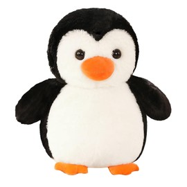 FDJZXW Penguin Cuddly Toy, Penguin Soft Toy, Cute Cuddly Toy Penguin, Penguin Plush Toy for Cuddling and Playing, Soft Plush, Suitable for Children and Adults (22 cm)