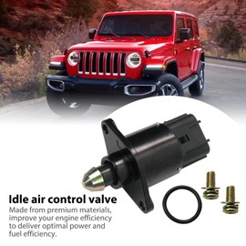 GruDawu Idle Air Control Valve 53030821AB Fit for 1998-2004 Jeep Wrangler TJ Grand Cherokee 4.0L Dakota 2.5L