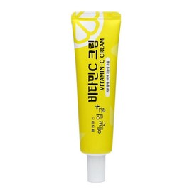 Wellbeing Health Pretty Face Vitamin C Cream Skin Radiance Whitening Functional Cream 25g / 웰빙헬스 예쁜얼굴 비타민C 크림 피부광채 미백 기능성 크림 25g