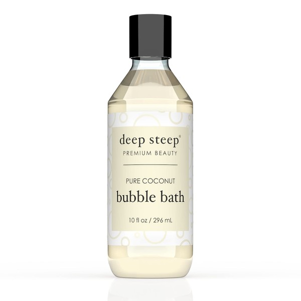 Deep Steep Bubble Bath- Pure Coconut 295.74 mL