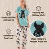 Lazy One Women's Pajama Set, Short Sleeves with Cute Prints,