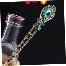 Ipetboom Elegant Hair Stick Set Pcs Vintage Rhinestone Hair Accessories for Buns Braids Random Style