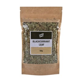 Lowhill Valley Blackcurrant Leaf Herbal Tea - Cut and Dried Ribes Nigrum Leaves for Immune Support, Digestion Aid, and Overall Wellness - Rich in Vitamins and Antioxidants - 100% Natural - 50g