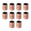 sourcing map Pack of 10 Oil Bar Plain Bearings, 14