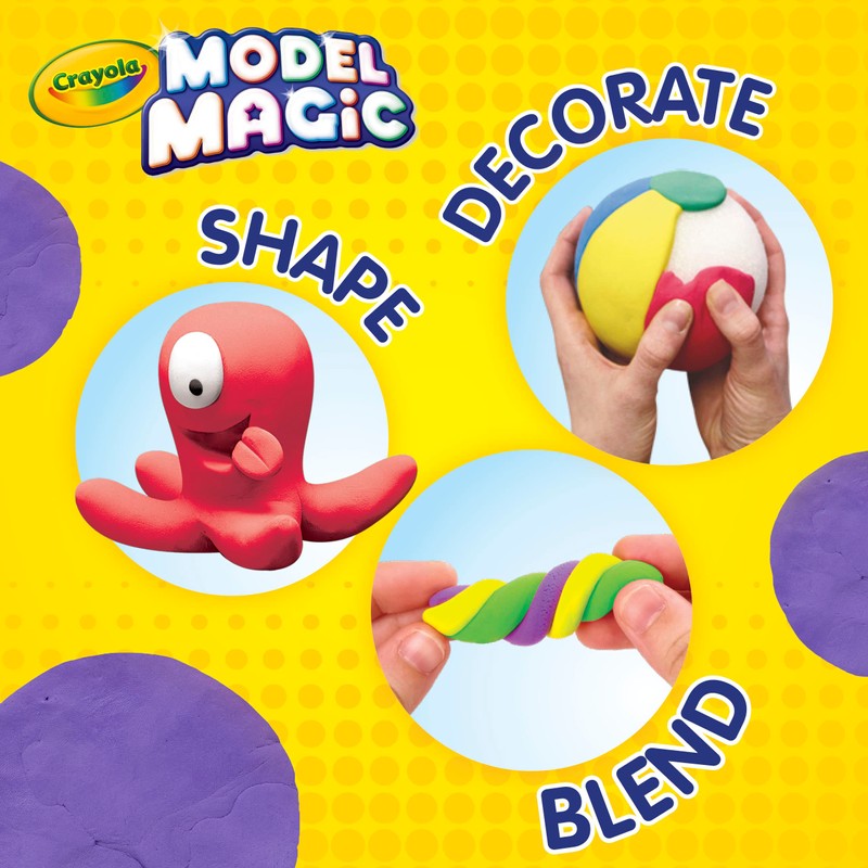 Crayola Model Magic Kit, Multicoloured, 22.86 x 13.97 x 2.03