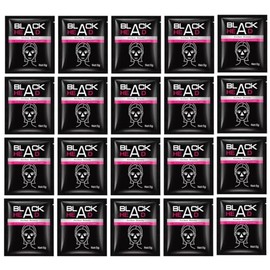 MAFAB 50 Sobres Mascarilla Negra Carbon Activado Cuidado Facial Mascarilla Negra Puntos Negros Exfoliante Nariz Elimina Barros Acne Espinillas Puntos 