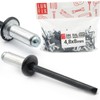 Aluminium Blind Rivets Pop Rivets Steel Mandrel Industry Standard DIN7337
