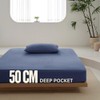 PILOO - Fitted Sheet 1 Piece, Extra Deep Pocket (50cm),