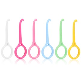 6 Pcs Multi-purpose Aligner Remover Tool, Portable Oral Care Disassembly,Accessories,Different Color Aligner Removal Tool for Invisible Removable Braces.