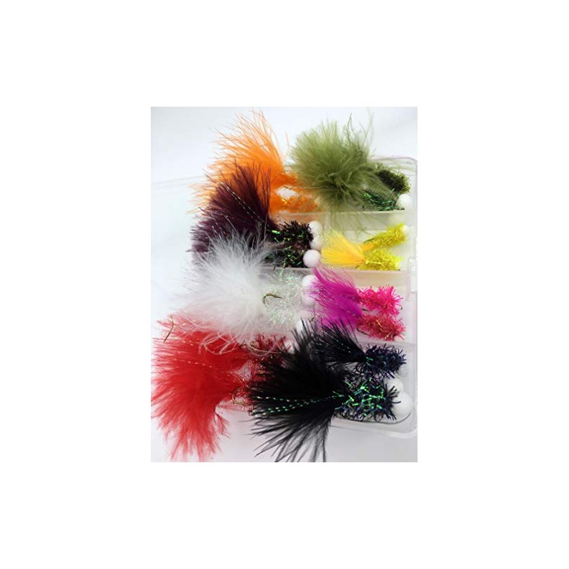 BestCity Fly Fishing Booby (Foam Head Boobie) Flies MIxed Colours