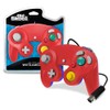 Old Skool GameCube / Wii Compatible Controller - Red/Blue Special
