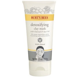 Burt's Bees Máscara Facial Desintoxicante de Arcilla - Detoxifying Clay Mask with Charcoal and Acai 70,8 gr