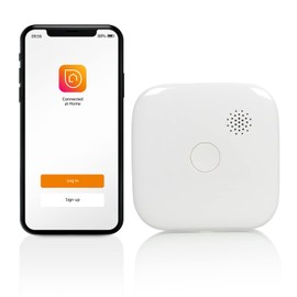 Smartwares FSM-12601 Wi-Fi-Rauchmelder – 85 DB – Entspricht der Norm EN-14604, Weiß