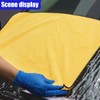UHANBUT Dual-Sided Microfiber Towels for Car, No-Scratch Automotive Cleaning Cloth,