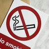 No smoking Sign - A5 1 mm Rigid Plastic Sign