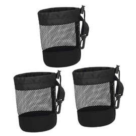 Generic 5pcs Tennis Waist Bag Mesh Storage Pouch for Tennis Golf Balls Breathable Drawstring Design Portable Wear Resistant for Sports Enthusiasts