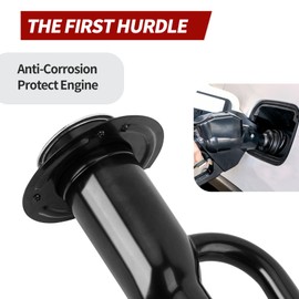 Diesel Fuel Filler Neck for FN782 - PSLER Gas Tank Fill Tube Pipe Hose Compatible with 4C3Z9034C 8C3Z9034L 577-306 F-350 F-450 F-550 2005-2007 Super Duty 6.0L