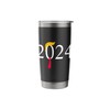 Trump 2024 Hair & Tie Stainless Steel Insulated Tumbler