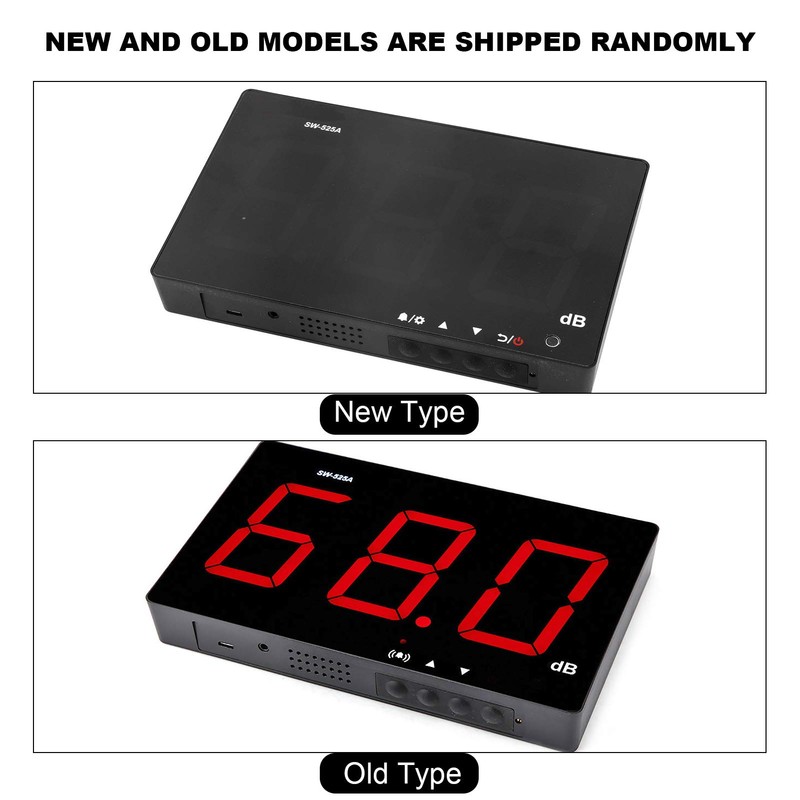 Digital Sound Level Meter, Mounted 30dB-130dB Decibel Meter Wall DC5V