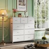 WLIVE 9-Drawer Dresser, Fabric Storage Tower for Bedroom, Hallway, Closet,