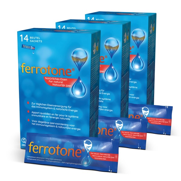 Value Set 3x Ferrotone: Iron in Water from Natural Source,