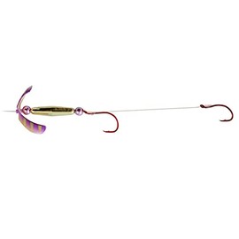 Northland Tackle BFBFH2-PT Butterfly Blade Float'N Harness Purple Tiger #2