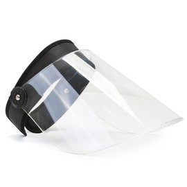 BTtime Rain Visor, Rain Hat, Transparent Sun Visor, Rain Clear Visor, Breathable, Rain Goods, Wide Brim, Face Cover, Good Visibility, Face Guard, Rain Protection, Rain or Rain