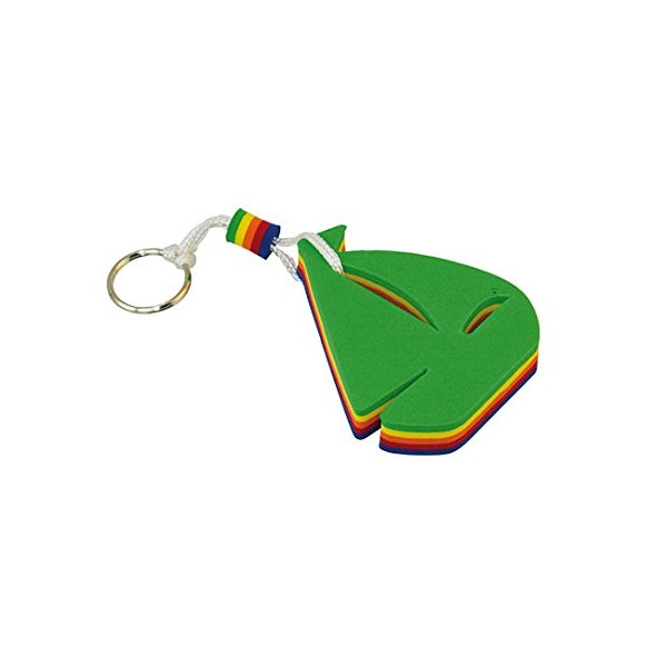 Yacht Steel Floating Foam Keyring Sailing Ship Model