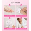 AIRSEE 2 Pairs White Cotton Gloves, Overnight Moisturizing SPA for