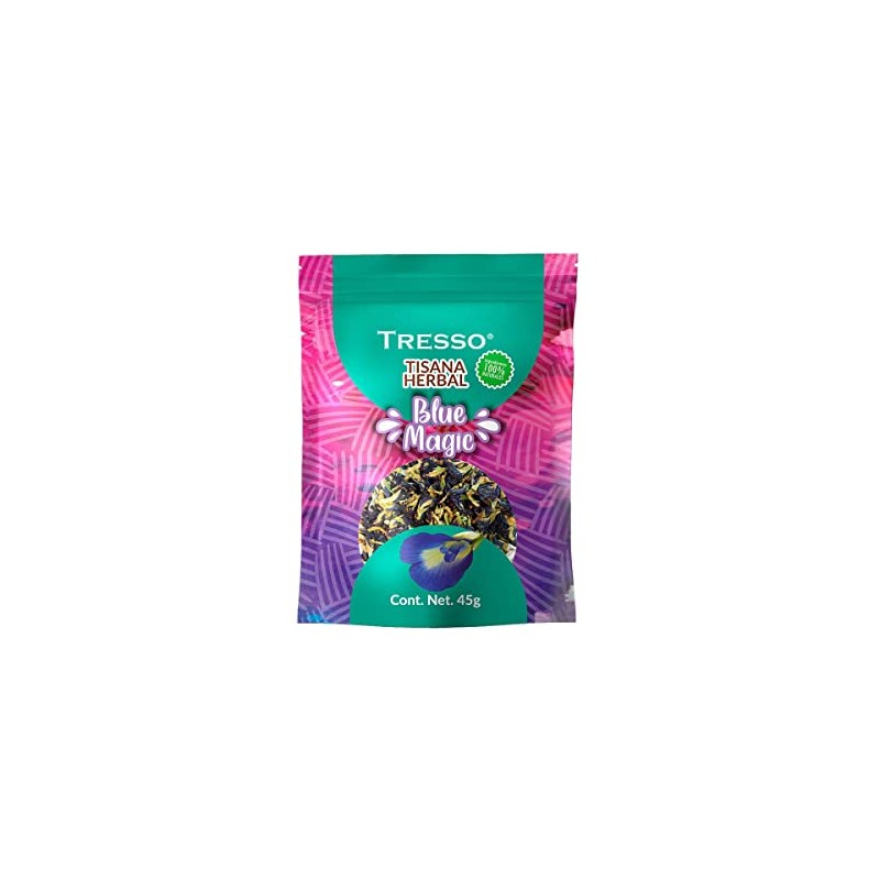 Tresso Tisana Herbal: Blue Magic 45 G